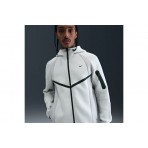 Nike Tech Fleece Ανδρική Βαμβακερή Ζακέτα με Κουκούλα Γκρι