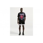 Nike Standard Issue Dri-FIT Ανδρική Μπασκετική Βερμούδα Μαύρη, Λευκή, Ζαχαρί