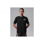 Jordan Sport Dri-FIT Graphic Γυναικείο Κοντομάνικο T-Shirt Μαύρο, Χρυσό