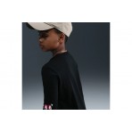 Nike Sportswear Παιδική Μακρυμάνικη Μπλούζα με Λαιμόκοψη Μαύρη