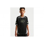 Nike Multi Dri-FIT Παιδικό Κοντομάνικο T-Shirt Μαύρο, Γκρι, Λευκό