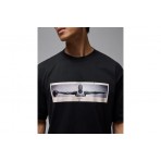 Jordan Photo Ανδρικό Κοντομάνικο T-Shirt Μαύρο