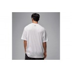 Jordan Photo Ανδρικό Κοντομάνικο T-Shirt Λευκό