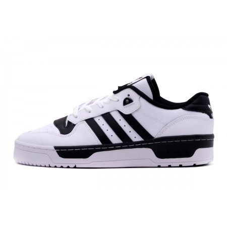 Adidas Originals Rivalry Low Ανδρικά Sneakers Λευκά, Μαύρα