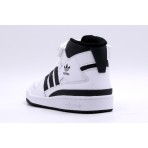 Adidas Originals Forum Mid Ανδρικά Sneakers Λευκά, Μαύρα