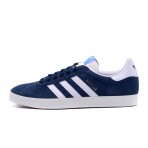 Adidas Originals Gazelle Ανδρικά Sneakers Μπλε Σκούρα, Λευκά