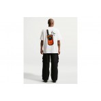 Nike ACG Dri-FIT Ανδρικό Κοντομάνικο T-Shirt Εκρού, Πορτοκαλί, Μαύρο