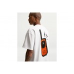 Nike ACG Dri-FIT Ανδρικό Κοντομάνικο T-Shirt Εκρού, Πορτοκαλί, Μαύρο