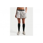Nike Sportswear Loose Mid-Rise Satin Γυναικείο Αθλητικό Σορτς Εκρού, Μαύρο