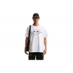 Nike Sportswear Ανδρικό Κοντομάνικο T-Shirt Λευκό, Μαύρο
