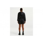 Nike Sportswear Phoenix Mid-Rise Γυναικείο Αθλητικό Σορτς Μαύρο