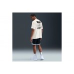 Nike Max90 Basketball Ανδρικό Κοντομάνικο T-Shirt Εκρού, Μαύρο