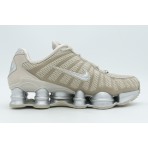 Nike Shox TL Γυναικεία Sneakers Μπεζ, Ασημί