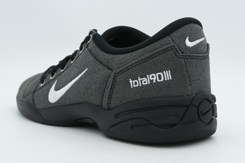 Nike Total 90 Premium Ανδρικά Sneakers Γκρι Σκούρο, Μαύρα