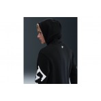 Nike Sportswear Club Fleece Ανδρικό Φούτερ με Κουκούλα Μαύρο, Λευκό