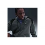 Nike Sportswear Club Fleece Ανδρική Ζακέτα με Κουκούλα Γκρι, Μαύρη