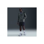 Nike Sportswear Club Fleece Ανδρική Ζακέτα με Κουκούλα Γκρι, Μαύρη