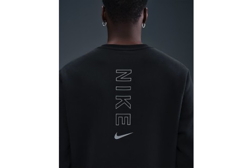 Nike Sportswear City Side Fleece Μπλούζα Με Λαιμόκοψη Ανδρική (IH4286 010)