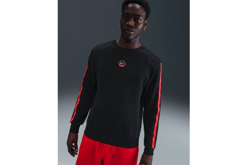 Nike Sportswear City Side Fleece Μπλούζα Με Λαιμόκοψη Ανδρική (IH4286 010)