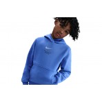 Nike Sportswear Club Fleece Παιδικό Φούτερ με Κουκούλα Μπλε