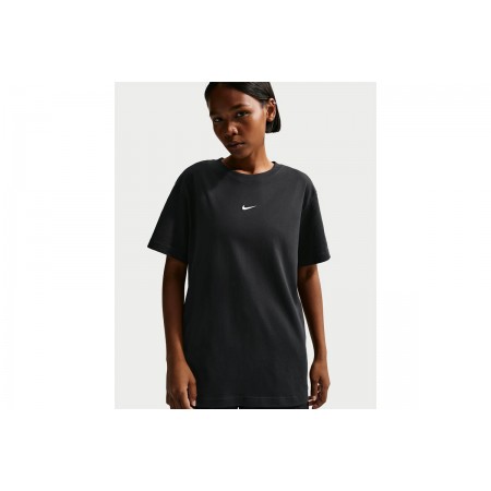 Nike Sportswear Classic Oversized Γυναικείο Κοντομάνικο T-Shirt Μαύρο