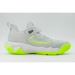 Nike Giannis Immortality 4 Παιδικά Μπασκετικά Παπούτσια Γκρι, Λαχανί