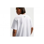 Nike Oversized Graphic Γυναικείο Κοντομάνικο T-Shirt Λευκό