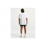 Nike Oversized Graphic Γυναικείο Κοντομάνικο T-Shirt Λευκό