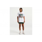 Nike Oversized Graphic Γυναικείο Κοντομάνικο T-Shirt Λευκό
