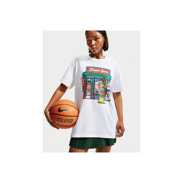 Nike Oversized Graphic T-Shirt Γυναικείο (IH7715 100)