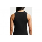 Nike Sportswear Tight Ribbed Γυναικεία Αμάνικη Μπλούζα Μαύρη
