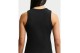 Nike Sportswear Tight Ribbed Γυναικεία Αμάνικη Μπλούζα Μαύρη