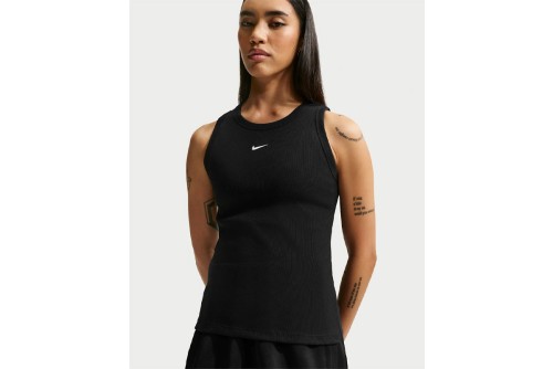 Nike Sportswear Tight Ribbed Μπλούζα Αμάνικη Γυναικεία (IH7956 010)