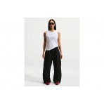 Nike Sportswear Tight Ribbed Γυναικεία Αμάνικη Μπλούζα Λευκή