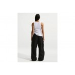 Nike Sportswear Tight Ribbed Γυναικεία Αμάνικη Μπλούζα Λευκή