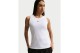 Nike Sportswear Tight Ribbed Γυναικεία Αμάνικη Μπλούζα Λευκή