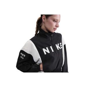 Nike Sportswear Woven Μπλούζα Με Φερμουάρ Γυναικεία (IH8478 010)