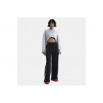 Nike Sportswear Wide-Leg Παντελόνι Φόρμας Γυναικείο (IH8482 010)