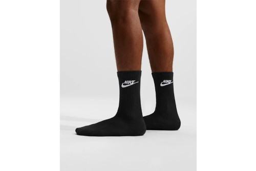 Nike Everyday Elevated Κάλτσες Ψηλές 3 Ζευγάρια (IH8522 902)