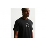 Nike Basketball Ανδρικό Κοντομάνικο T-Shirt Μαύρο, Λευκό