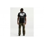Nike Basketball Ανδρικό Κοντομάνικο T-Shirt Μαύρο, Λευκό