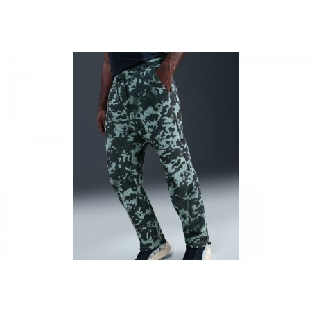 Nike Tech Open-Hem Fleece Camo Ανδρικό Παντελόνι Φόρμας