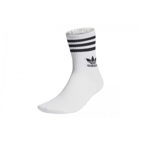 Adidas Originals Crew Sock Κάλτσες Ψηλές 3-Τεμάχια 