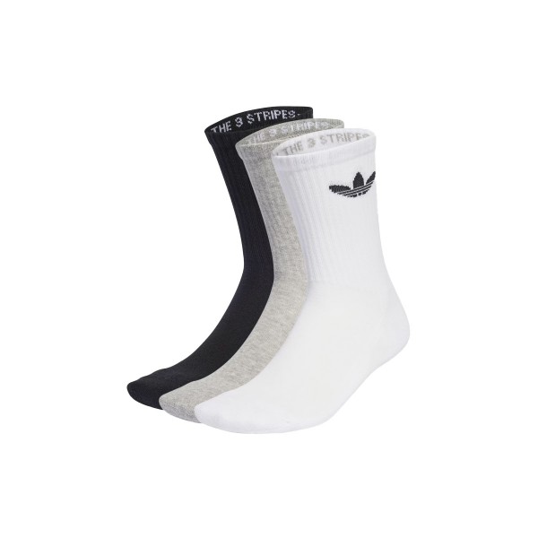 Adidas Originals Tre Crw Cush 3Pp Κάλτσες Ψηλές 3-Τεμάχια 