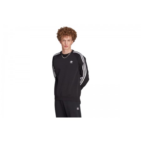 Adidas Originals 3-Stripes Crew Μπλούζα Με Λαιμόκοψη Ανδρική 