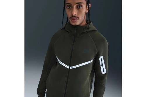 Nike Tech Fleece Reflective Ζακέτα Βαμβακερή Ανδρική (IM6537 355)