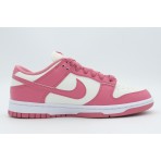 Nike Dunk Low Γυναικεία Sneakers Εκρού, Ροζ