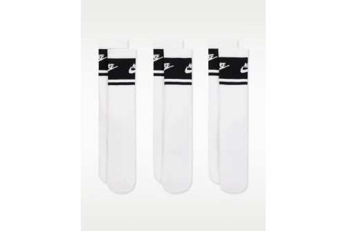 Nike Everyday Elevated Κάλτσες Ψηλές 3 Ζευγάρια (IM7949 901)