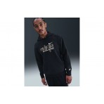 Nike Sportswear Club Fleece Ανδρικό Φούτερ με Κουκούλα Μαύρο