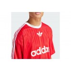 Adidas Originals Adicolor Ανδρικό Κοντομάνικο T-Shirt Κόκκινο